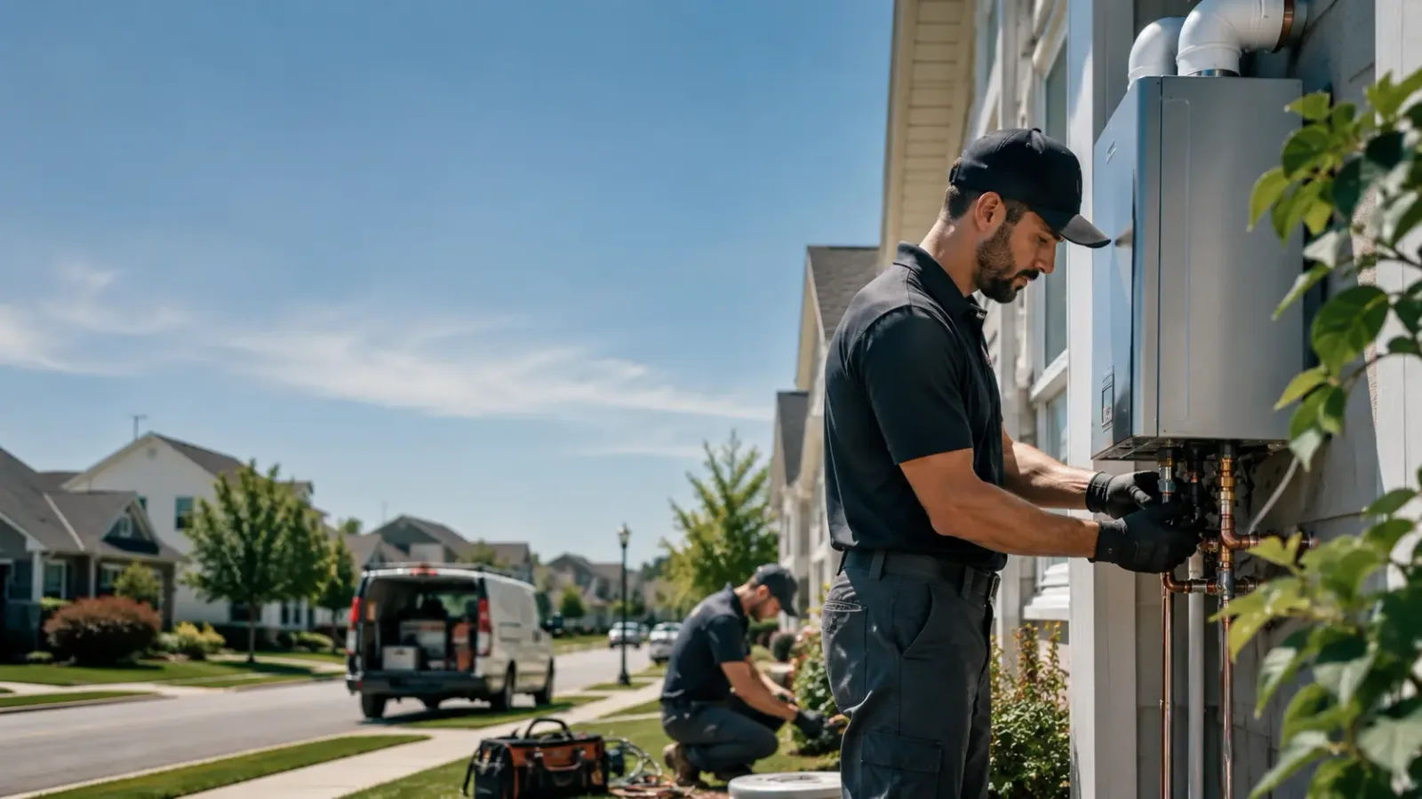 Tankless Water Heater Installation in Gardner, KS